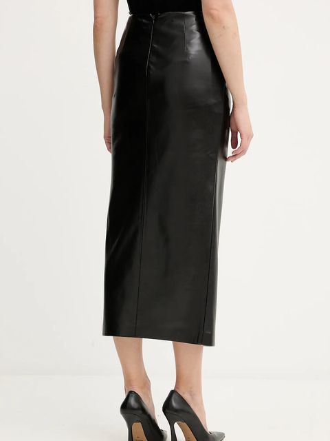 Simona Corsellini spódnica kolor czarny midi prosta A25CPGO01801 - zdjęcie produktu nr 2