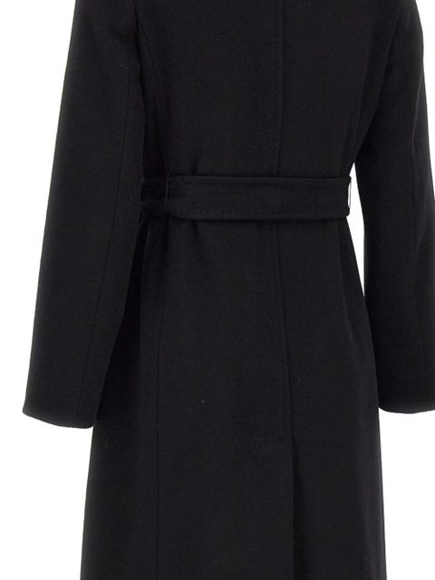 Max Mara belted coat - Black
