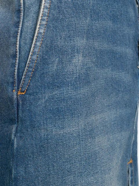 Balenciaga front slit skirt - Blue