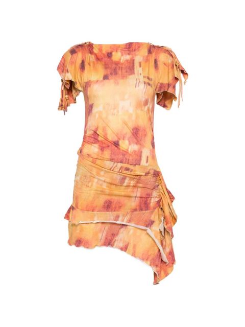 ISABEL MARANT Janick mini dress - Orange - zdjęcie produktu nr 1