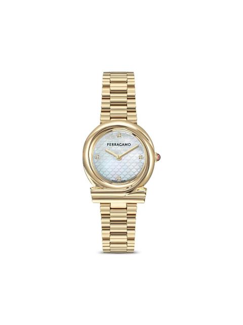 Ferragamo Gancini Twisted 32mm watch - Gold - zdjęcie produktu nr 1