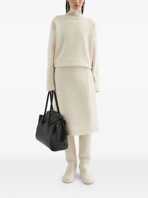 Jil Sander high-neck sweater - Neutrals - zdjęcie produktu nr 2