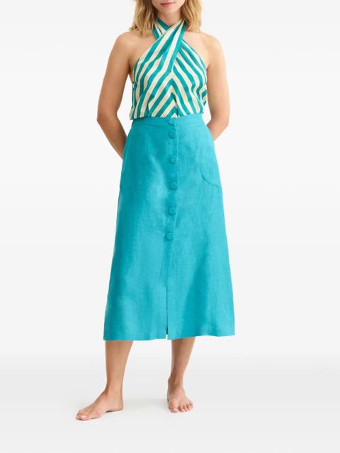 ERES button amusante skirt - Blue - zdjęcie produktu nr 2