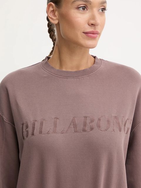 Billabong bluza Palmin damska kolor brązowy z aplikacją ABJFT00456