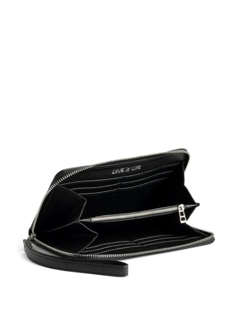 Zadig&Voltaire Compagnon graffiti wallet - Black - zdjęcie produktu nr 2