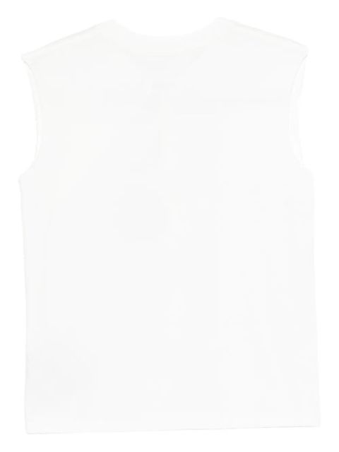 MM6 Maison Margiela padded sleeveless top - White - zdjęcie produktu nr 2