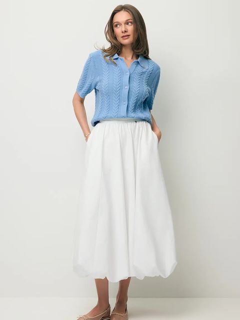 BIZUU spódnica z bawełny NUBE - zdjęcie produktu nr 1