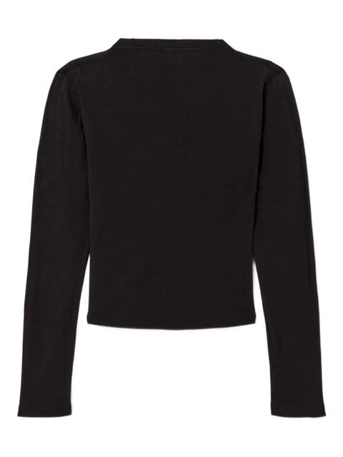 RE/DONE 90s "Bottoms Up" long-sleeve T-shirt - Black - zdjęcie produktu nr 2