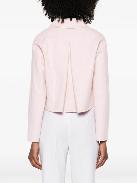 Max Mara collared patch-pocket jacket - Pink