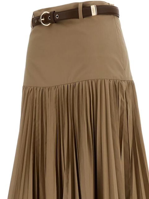 Max Mara pleated midi skirt - Neutrals
