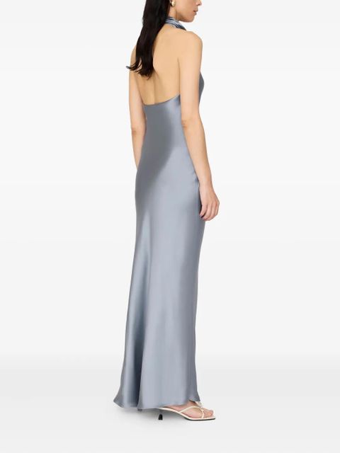 ANINE BING Eliana halterneck dress - Grey