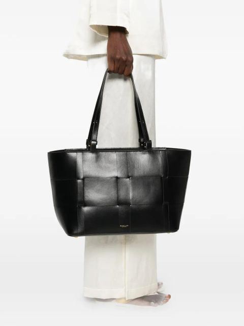 DeMellier Florence woven tote bag - Black - zdjęcie produktu nr 2