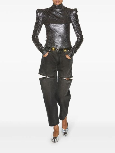 MARANT ÉTOILE Baiola top - Black - zdjęcie produktu nr 2