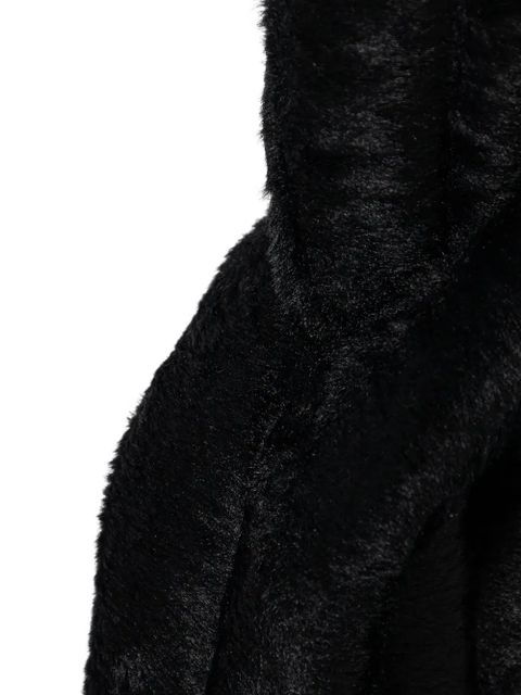 Ruslan Baginskiy shearling scarf - Black