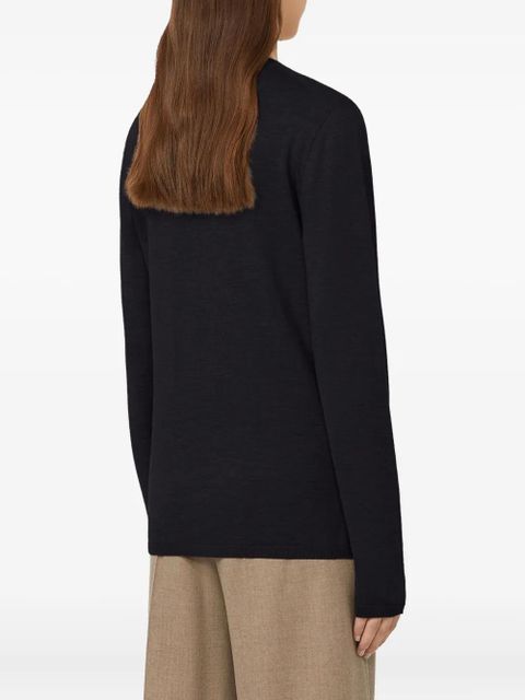 Max Mara V-neck cashmere sweater - Black - zdjęcie produktu nr 2
