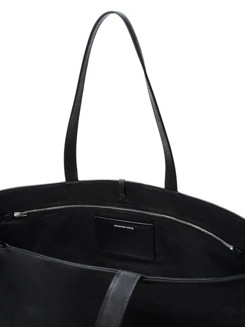 Alexander Wang embossed-logo tote bag - Black
