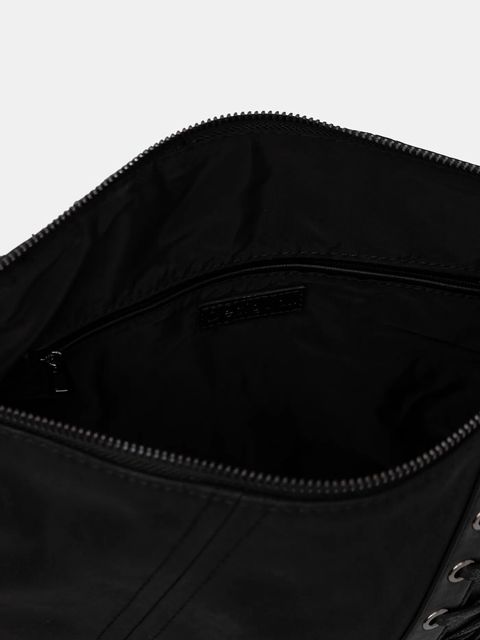 Desigual torebka TANGO BLACK PATCH LEI kolor czarny 25WAXP79