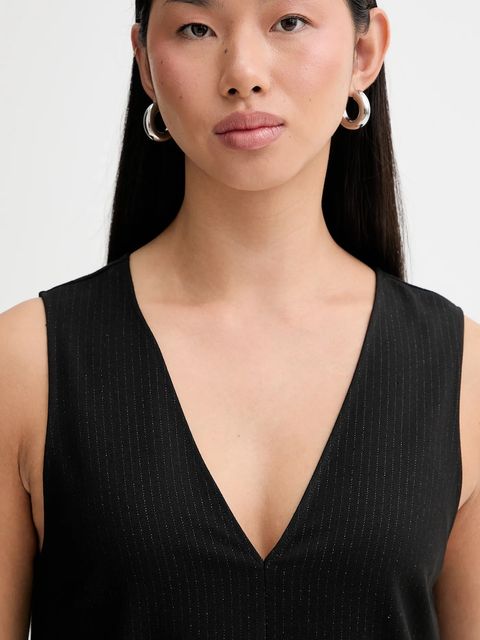 Marc O'Polo sukienka kolor czarny mini rozkloszowana 5000007584