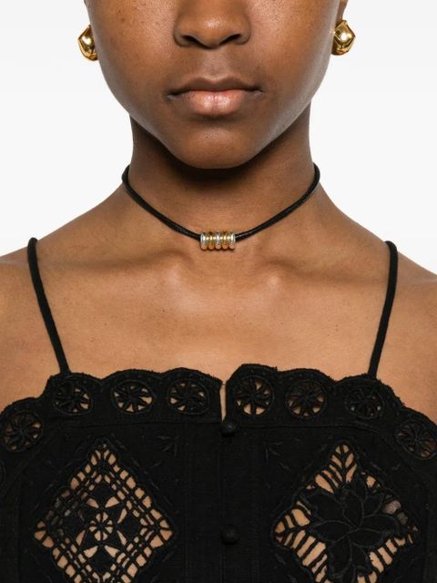 ISABEL MARANT Nelsane buttoned midi dress - Black