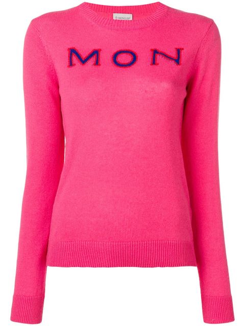 Moncler logo sweater - Pink - zdjęcie produktu nr 1