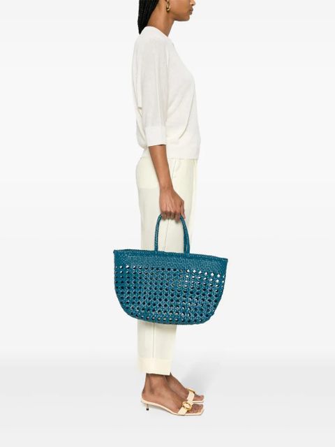 DRAGON DIFFUSION Cannage Kanpur tote bag - Blue