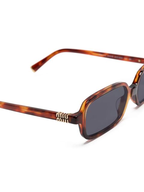 Miu Miu Eyewear 11ZS sunglasses - Brown - zdjęcie produktu nr 2