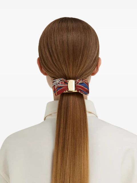 Ferragamo Hairclip with bow - Red
