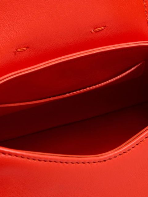 Amina Muaddi Gemini top-handle tote bag - Red