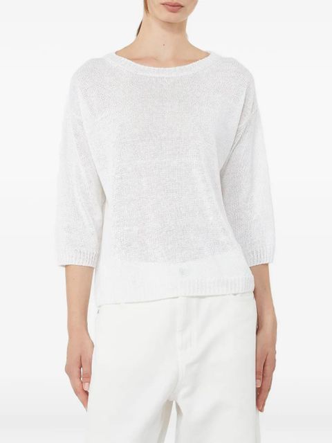 Max Mara Cannone linen sweater - White - zdjęcie produktu nr 1