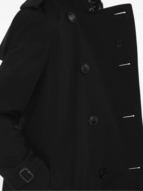 Burberry belted double-breasted trench coat - Black