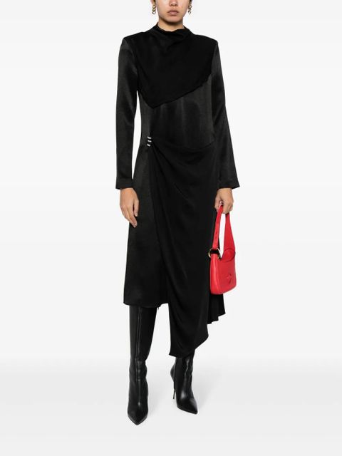 Givenchy crystal-embellished satin midi dress - Black - zdjęcie produktu nr 2