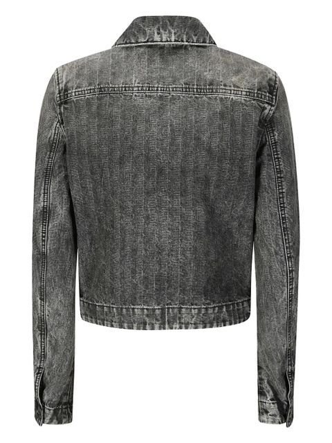 Diesel distressed denim jacket - Grey