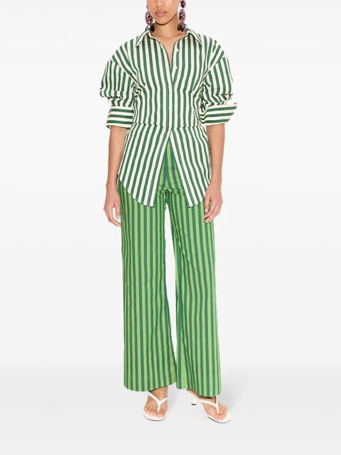 Simon Miller Pia palazzo pants - Green - zdjęcie produktu nr 2