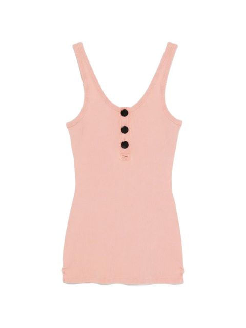 Chloé button T-shirt - Pink - zdjęcie produktu nr 1