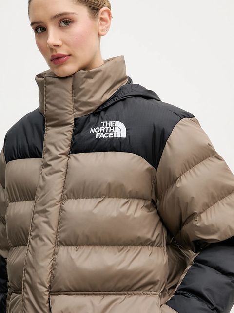 The North Face kurtka Limbara Insulated kolor brązowy zimowa NF0A8DZXBOW1 - zdjęcie produktu nr 2