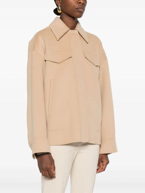 Sportmax virgin wool jacket - Brown