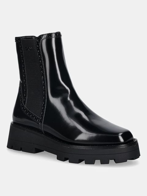 Dkny sztyblety Sanchit damskie kolor czarny na płaskim obcasie K4569875 - zdjęcie produktu nr 1