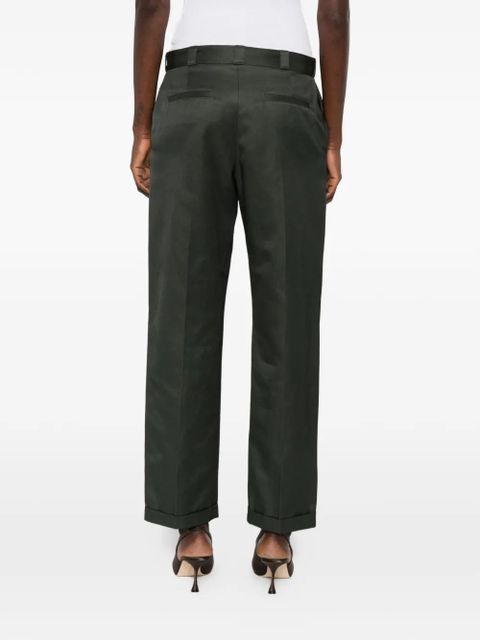 TOM FORD cuffed trousers - Green