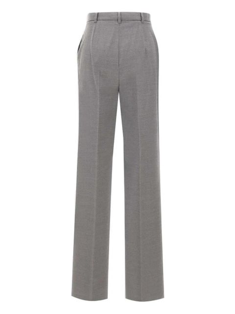 Max Mara belt loops crease trousers - Grey - zdjęcie produktu nr 1