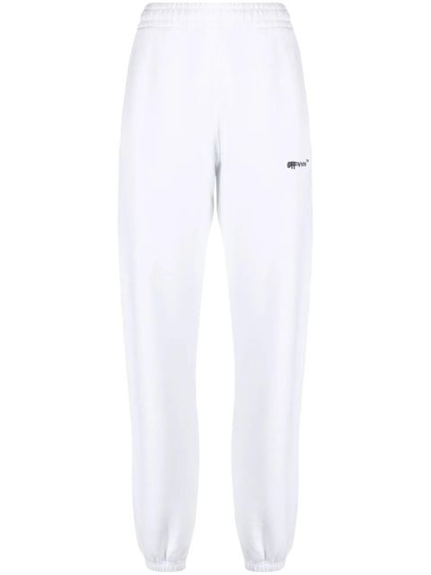 Off-White logo-print cotton track pants - zdjęcie produktu nr 1