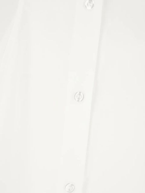 Sportmax Piacere darted-waist shirt - White