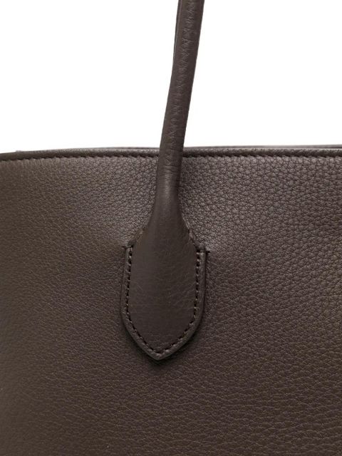 The Row top handle tote bag - Brown