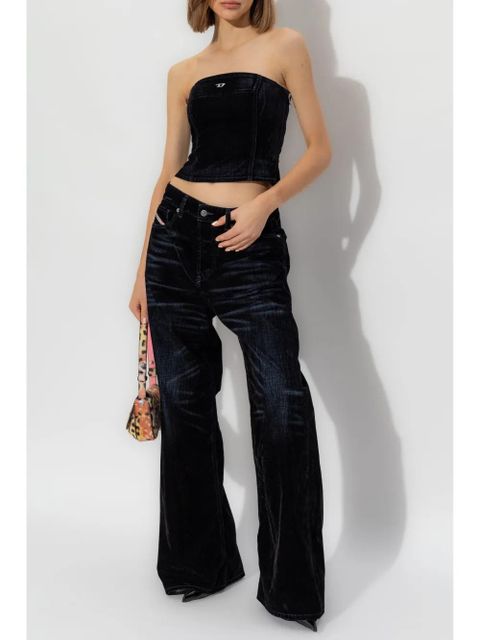 Diesel De-Ville-D top - Black - zdjęcie produktu nr 2