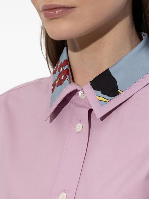 Marni chest-pocket shirt - Pink