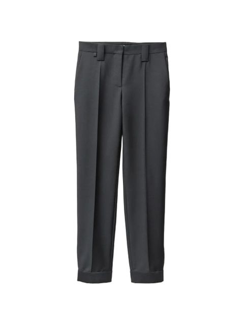 Versace wool-mohair formal pants - Grey - zdjęcie produktu nr 1