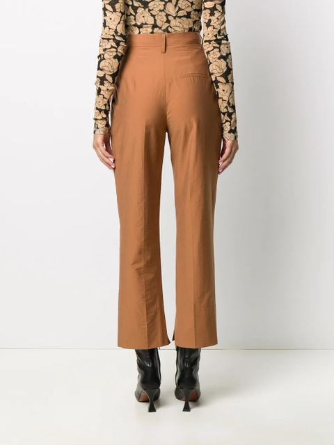 Nanushka Reya cropped trousers - Brown