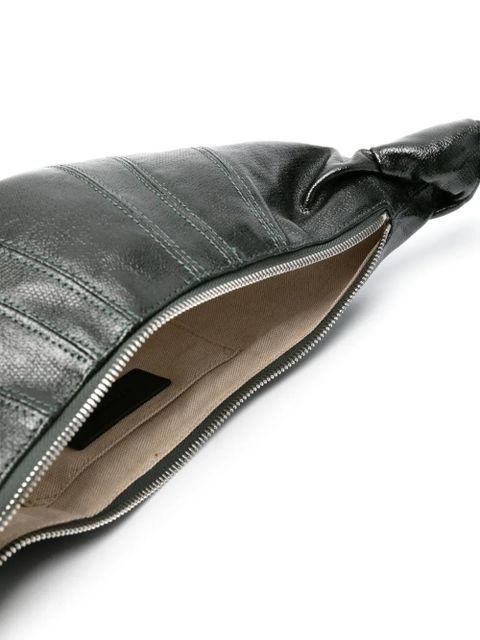 LEMAIRE small Croissant shoulder bag - Green