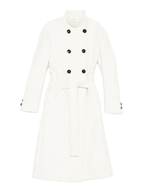 Max Mara button-fastening coat - White - zdjęcie produktu nr 1