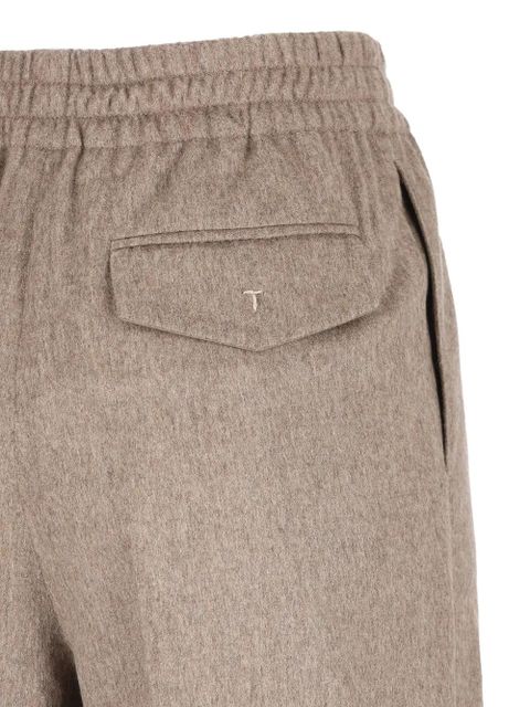 Tod's elastic-waist trousers - Neutrals