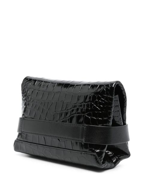 Victoria Beckham mini B Pouch cross body bag - Black